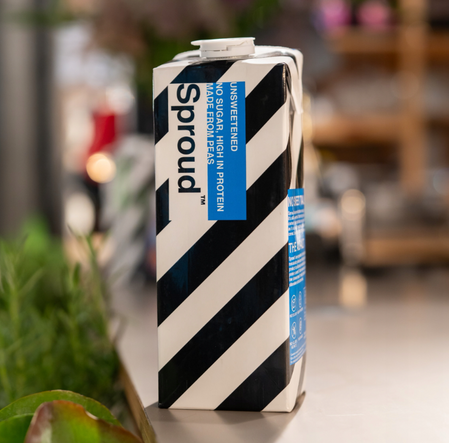 Zestaw 12x Sproud Unsweetened Napój roślinny grochowy bez cukru 1l