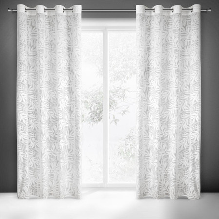 ZASŁONA GOTOWA NATALY 140 X 250 CM BIAŁY