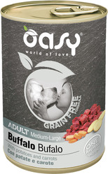 OASY Dog OAP GF Adult Medium / Large Buffalo Bawół 400g
