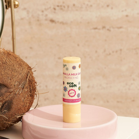 EcoSoft, Balsam do ust, Lippy Day, TWIST UP, Wanilia, 4,8 ml