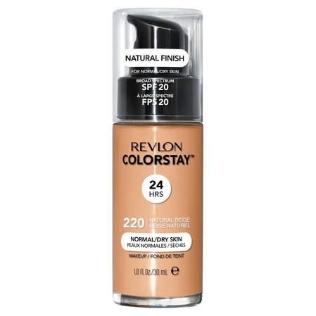 ColorStay podkład z pompką do skóry normalnej i suchej z kompleksem SoftFlex 220 Natural Beige 30ml