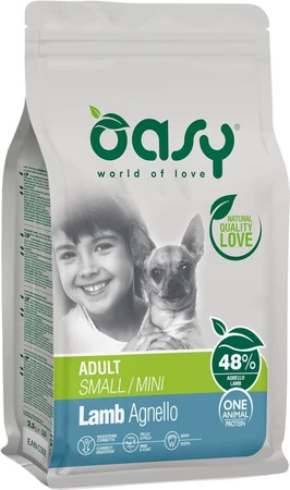 OASY Dog OAP Adult Small / Mini Lamb Jagnięcina 800g
