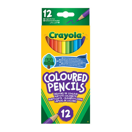 Kredki ołówkowe 12 kolorów 3612 Crayola