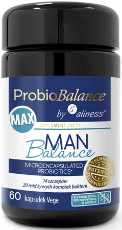 ProbioBALANCE, Man Balance MA 20 mld.  60 vege kaps.
