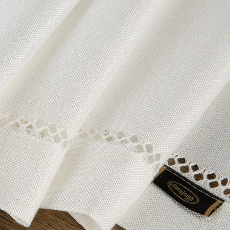 OBRUS EMILY 85 X 85 CM BIAŁY