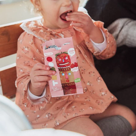 Smileat, BIO Sminolas, Owocowa przekąska Jabłko i Truskawka, 25g