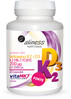 Zestaw 2x Aliness Witamina K2 FORTE MK-7 200 µg z Natto + D3 - 60 kaps.