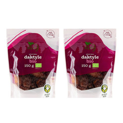 Zestaw: 2x Daktyle ekologiczne suszone bez pestki BIO 150 g