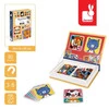 Janod Magnetyczna układanka Puzzle zwierzątka Magnetibook