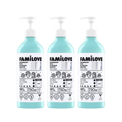 Zestaw: 3x Yope - Familove naturalny płyn do mycia naczyń 750ml