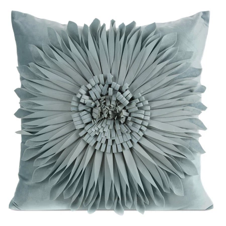 POSZEWKA FLORES 3 45 X 45 CM MIĘTOWY