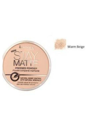 Stay Matte Long Lasting Pressed Powder puder prasowany 6 Warm Beige 14g