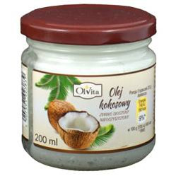 Olvita Olej Kokosowy Zimnotłoczony 200Ml