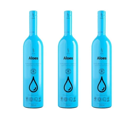 Zestaw: 3x DuoLife - Aloes w płynie - 750ml