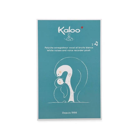 Kaloo Szumiąca przytulanka z rejestratorem głosu i detektorem płaczu Pingwinek 25 cm w pudełku kolekcja Complices