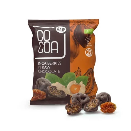 Cocoa − Jagody inkaskie w surowej czekoladzie BIO − 70 g