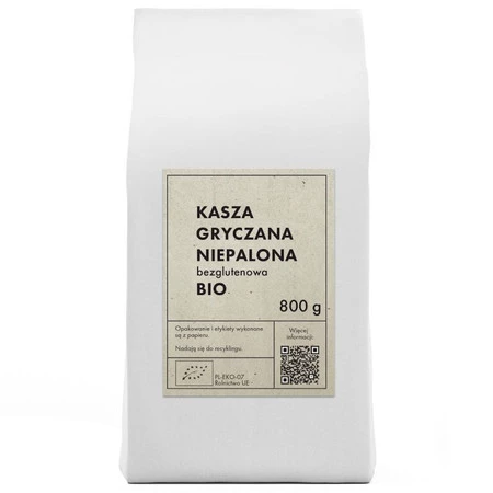 THE PLANET KASZA GRYCZANA NIEPALONA BEZGLUTENOWA BIO 800 g