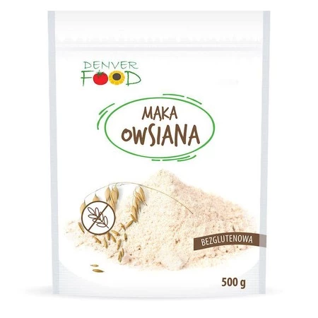 DENVER FOOD MĄKA OWSIANA BEZGLUTENOWA 500 g