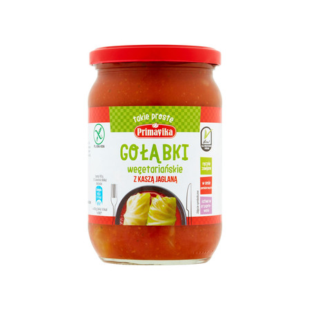 Gołąbki wegetariańskie z kaszą jaglaną BEZGL 480 g