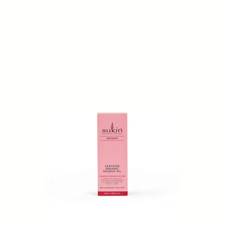Sukin, ROSEHIP, Certyfikowany naturalny olej z dzikiej róży chilijskiej, 50 ml