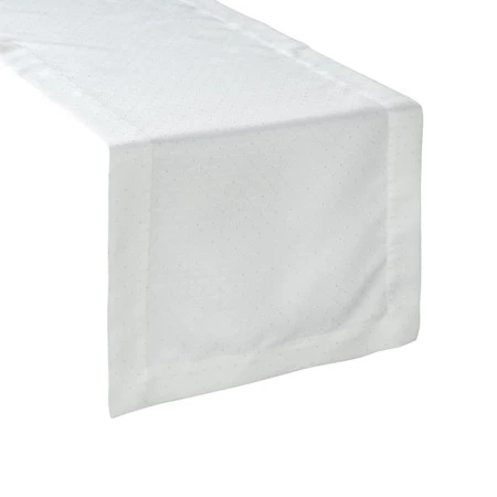 OBRUS ELLEN 40 X 140 CM BIAŁY