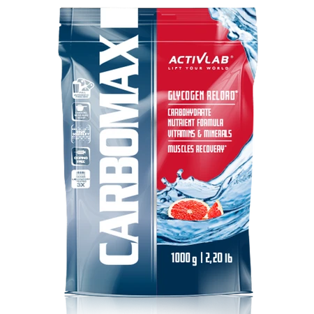 ACTIVLAB CARBOMAX ENERGY POWER Węglowodany 1000g smak pomarańcza