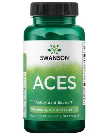 SWANSON ACES - Witaminy A, C, E i Selen (30 kaps.)