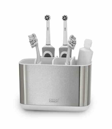 JJ - Pojemnik łazienkowy L EasyStore™ Steel, biały