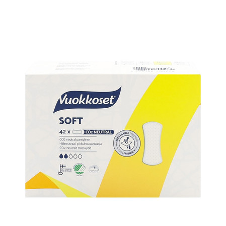 Vuokkoset, SOFT, Wkładki higieniczne, 42 szt.