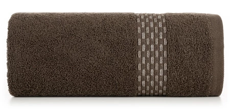 Ręcznik Riva (06), 30 x 50 cm, Brązowy