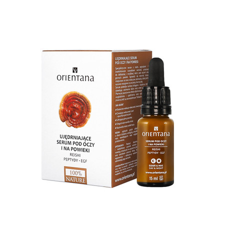 Orientana Serum pod oczy i na powieki Reishi i Peptydy, 15ml