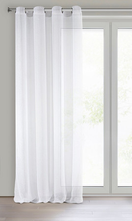 FIRANA GOTOWA SAKALI 140 X 250 CM BIAŁY