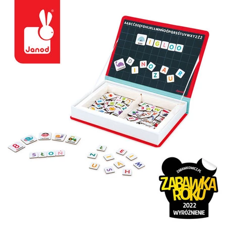 Janod Magnetyczna układanka Polski Alfabet Magnetibook