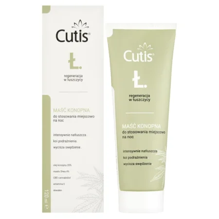 Cutis Ł - Łuszczyca maść konopna 20% + CBD 120 ml