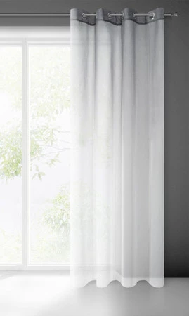 ZASŁONA GOTOWA RAVIA 140 X 250 CM BIAŁY