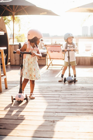 SCOOTANDRIDE Kask S-M dla dzieci 3+ Rose