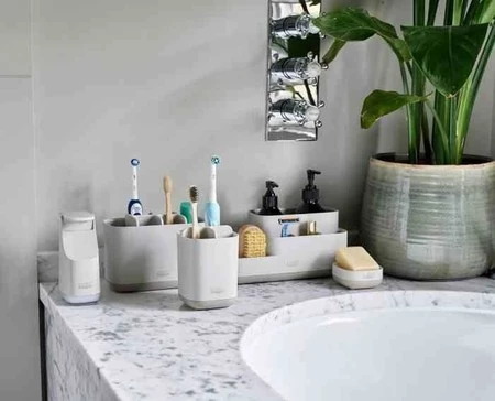 JJ-Pojemnik na szczoteczki EasyStore™, ecru