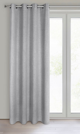 ZASŁONA GOTOWA LINDA 140 X 250 CM STALOWY