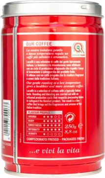 Lucaffe kawa mielona Classic 250g puszka