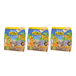 Zestaw: 3x CIASTKA MINI JUNGLE BIO 100 g - BIO ANIA