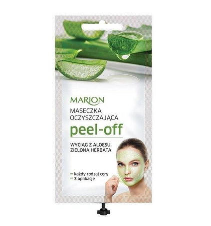 Marion − Peel Off Mask, maseczka oczyszczająca z dozownikiem − 18 ml