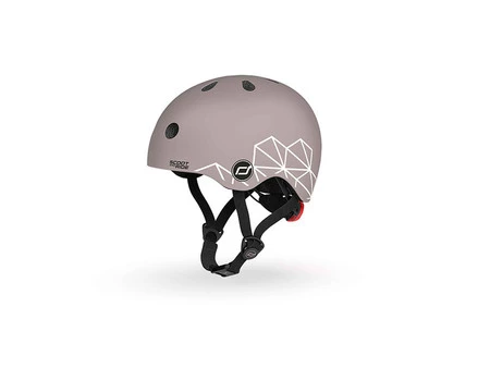 SCOOTANDRIDE Kask XXS-S dla dzieci 1-5 lat Brown Lines