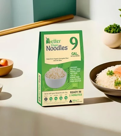Better Than Foods - Bezglutenowy makaron konjac typu noodle BIO - 385g 
