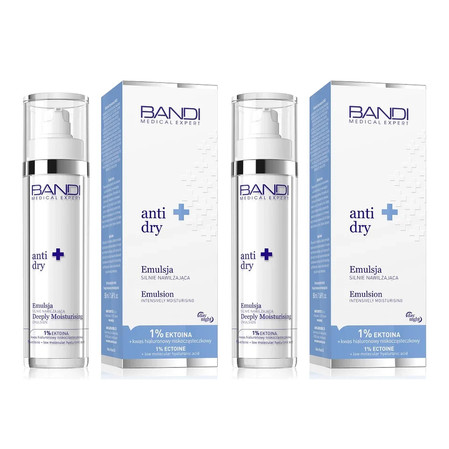 Zestaw: 2x Bandi Medical Expert Anti Dry emulsja silnie nawilżająca 50ml