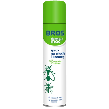 BROS - Zielona Moc spray na muchy i komary 300ml