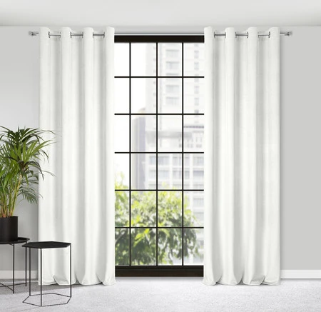 ZASŁONA GOTOWA ELIZA 140 X 250 CM BIAŁY