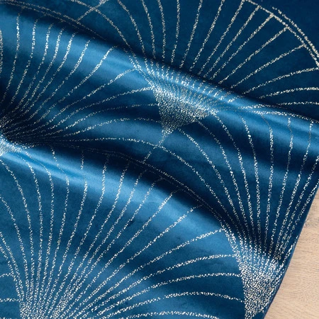 OBRUS BLINK 14 35 X 220 CM GRANATOWY