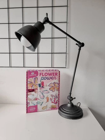 Janod Zestaw kreatywny Malowanie łańcuszkiem Pouring painting Kwiaty I love creativity 8+