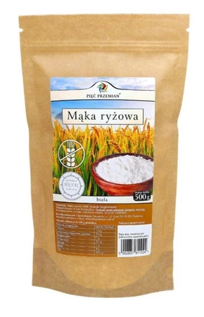 Pięć przemian Mąka Ryżowa biała 500 g