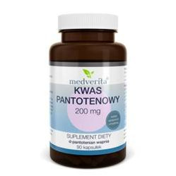Medverita Kwas Pantotenowy 200 mg  90 kap